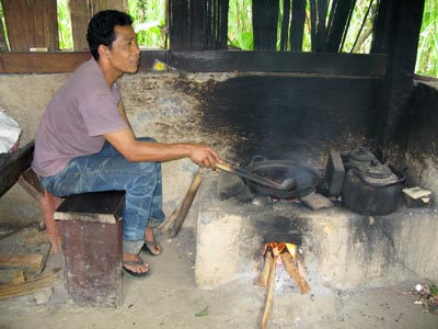 Roasting-Luwak-coffee