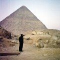 Egypt. Pyramid guard