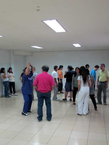 Tai chi class