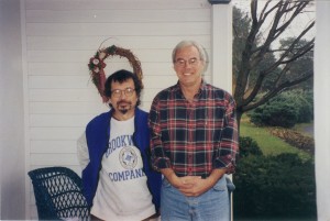 Len Roberts and Rene in Hellerstown. (Photo by Nancy Roberts.)