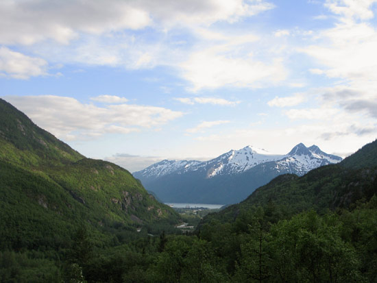Alaska Ketchikan view from the train