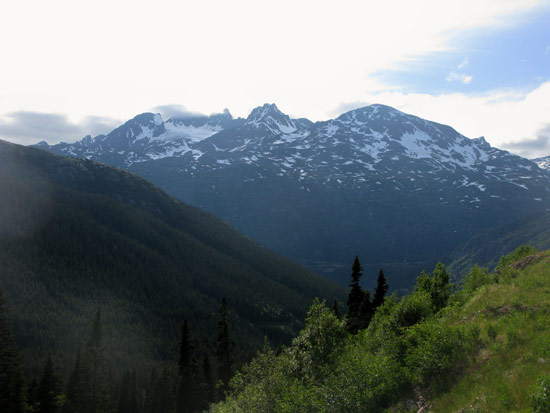 Alaska - Mountain on Yukon Route 3