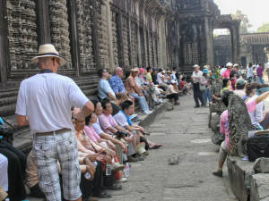 Angkor Wat Crowd