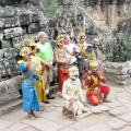 Angkor Wat Ramayana characters
