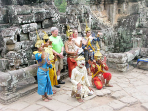 Angkor Wat Ramayana characters