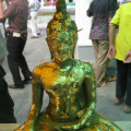 Bangkok Buddha with Gold Leaf