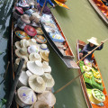 Bangkok Floating market hats