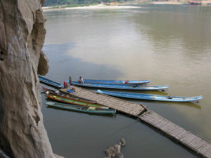 Luang Prabang boats 1