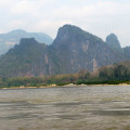 Luang Prabang two mountains