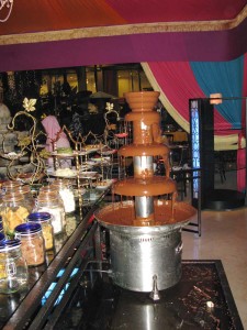 Chocolate fountain