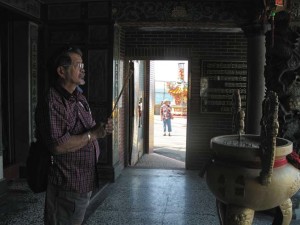 Incense at temple