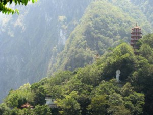 Kuanyin and Pagoda