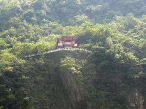 Temple on Cliff