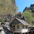 Hut at Kayangan beach