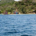 Beach with Flags