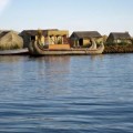 Peru-Lake-Titicaca-reed-village-and-boat