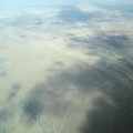 Peru Paracas plane view of desert